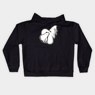 Dabbing Ghost On Halloween Kids Hoodie